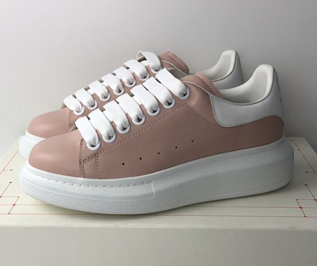 Alexander McQueen Oversized Pink White - 1