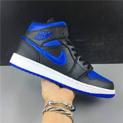 Air Jordan 1 Mid Royal 554724-068 - 2