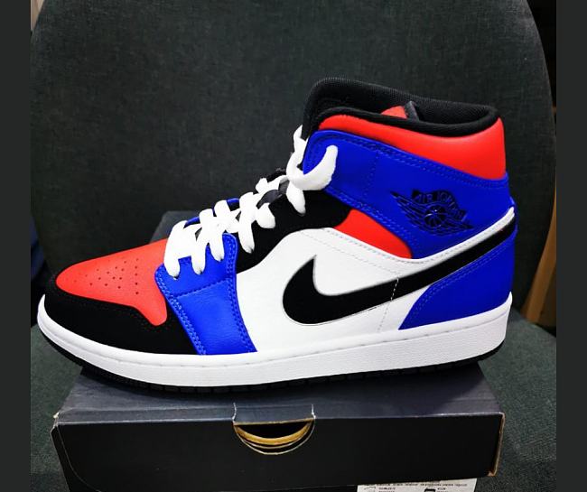 Air Jordan 1 Mid Top 3 554725-124 - 1