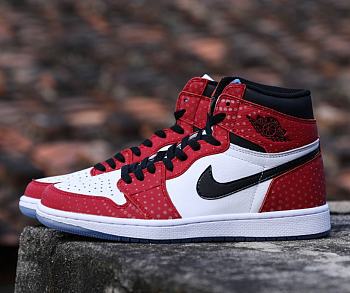 Air Jordan 1 Retro High Spider-Man Origin Story 555088-602