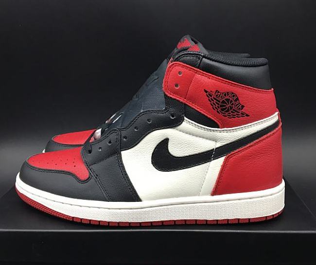 Air Jordan 1 Retro High Bred Toe 555088-610 - 1