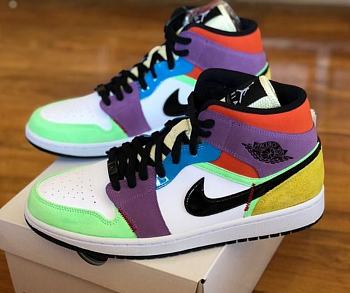 Air Jordan 1 Mid SE Multi-Color CW1140-100