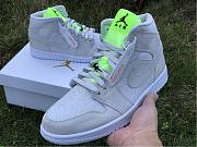 Air Jordan 1 Mid Vast Grey Ghost Green CV3018-001 - 2