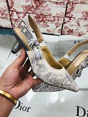 Dior J'aDior SlingBack Pump Grey Flowers - 2