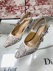 Dior J'aDior SlingBack Pump Grey Flowers - 6