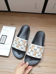 Gucci Black Jerry Slide Sandals - 6