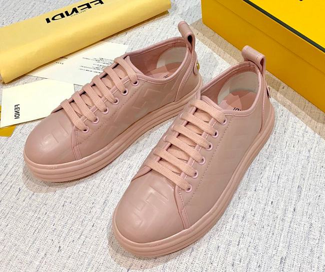 Fendi Sneaker Pink Patent - 1