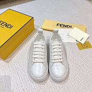 Fendi Sneaker White Patent - 4