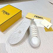 Fendi Sneaker White Patent - 3