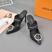 Louis Vuitton Mansion SL.Back Pump Black - 2