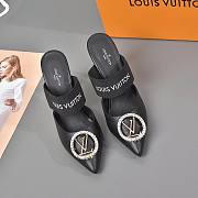 Louis Vuitton Mansion SL.Back Pump Black - 4