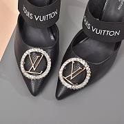 Louis Vuitton Mansion SL.Back Pump Black - 6