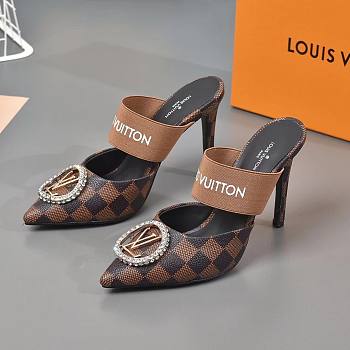 Louis Vuitton Mansion SL.Back Pump LV Brown