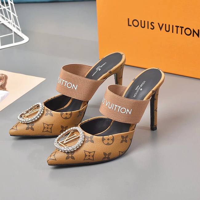 Louis Vuitton Mansion SL.Back Pump LV Orange - 1