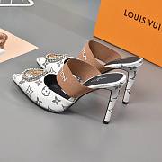 Louis Vuitton Mansion SL.Back Pump LV White - 2