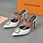 Louis Vuitton Mansion SL.Back Pump White - 1