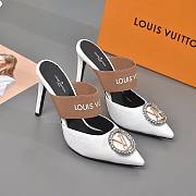 Louis Vuitton Mansion SL.Back Pump White - 5