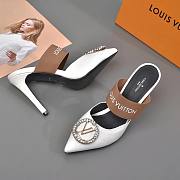 Louis Vuitton Mansion SL.Back Pump White - 6