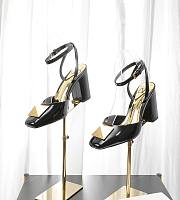 Valentino Garavani Roman Stud Square-toe Pumps Black - 3