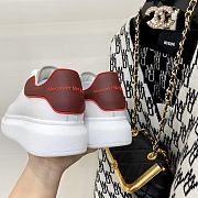 Alexander McQueen Oversized White Red Border - 4