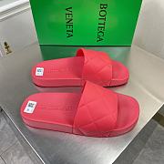 Bottega Veneta Diamond-Quilted Slides Pink - 5