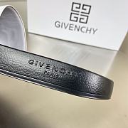 Givenchy Rainbow Logo Slide Black and White - 4