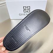 Givenchy Rainbow Logo Slide Black and White - 6