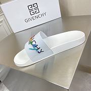 Givenchy Rainbow Logo Slide White - 5