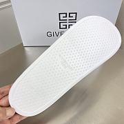 Givenchy Rainbow Logo Slide White - 4