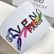 Givenchy Rainbow Logo Slide White - 6