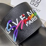 Givenchy Rainbow Logo Slide Black - 6