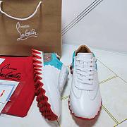 Christian Louboutin Loubishark White Blue - 2