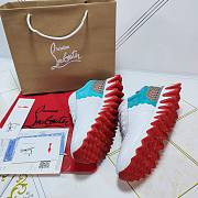 Christian Louboutin Loubishark White Blue - 3