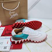 Christian Louboutin Loubishark White Blue - 5