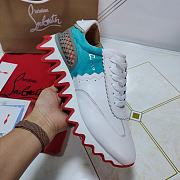 Christian Louboutin Loubishark White Blue - 6