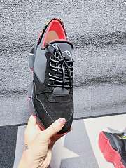 Christian Louboutin Red-Runner Black Red - 5