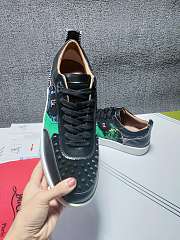 Christian Louboutin Vieira Black Green - 2