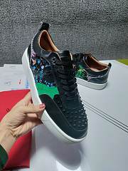 Christian Louboutin Vieira Black Green - 4