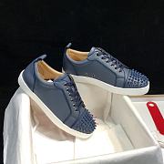 Christian Louboutin Vieira 2 Flat Blue - 2