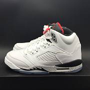 Air Jordan 5 Retro White Cement 136027-104 - 1