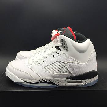 Air Jordan 5 Retro White Cement 136027-104