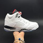 Air Jordan 5 Retro White Cement 136027-104 - 5