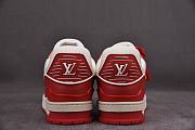 Louis Vuitton Trainer Red White 1A8PK6 - 6