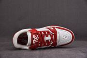 Louis Vuitton Trainer Red White 1A8PK6 - 5