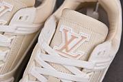 Louis Vuitton LV Trainer Beige Monogram Demin 1A8Z4W - 5