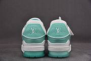 Louis Vuitton LV Trainer Green White 1A8KBS - 4