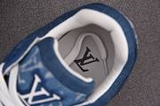 Louis Vuitton Trainer Sneaker Denim Monogram 1A7S53 - 4