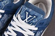 Louis Vuitton Trainer Sneaker Denim Monogram 1A7S53 - 3