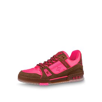 Louis Vuitton LV Trainer Sneaker Pink