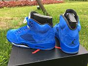 Air Jordan 5 Retro Blue Suede 136027-401 - 4